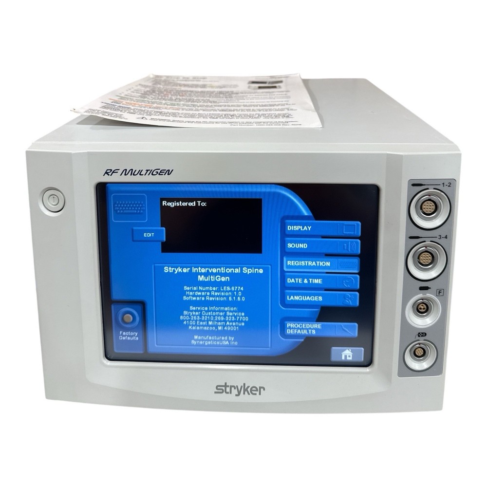 Stryker 0406-900-000 RF MultiGen