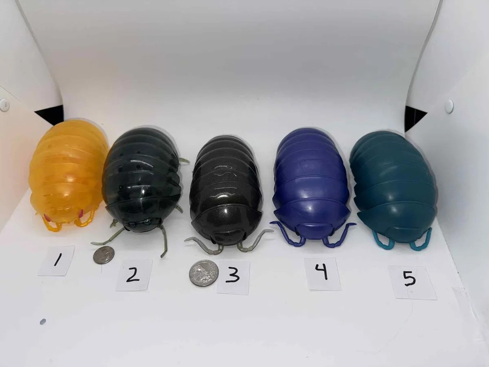 Bandai Dango Mushi Isopod Figures Set 1