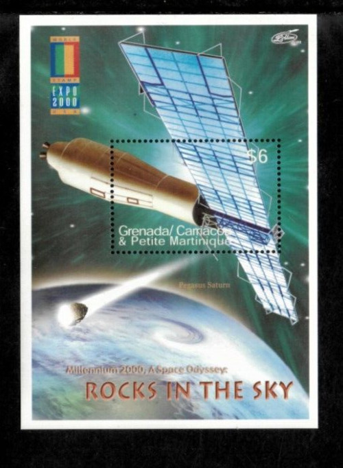 Grenadines 2000 - Space - Souvenir Stamp Sheet - Scott #2208 - MNH