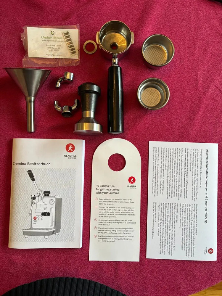 ESPRESSO MACHINE Olympia Cremina 2026