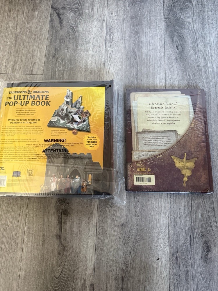 Dungeons and Dragons: Ultimate Pop-Up Book & Complete Guide To Dragons