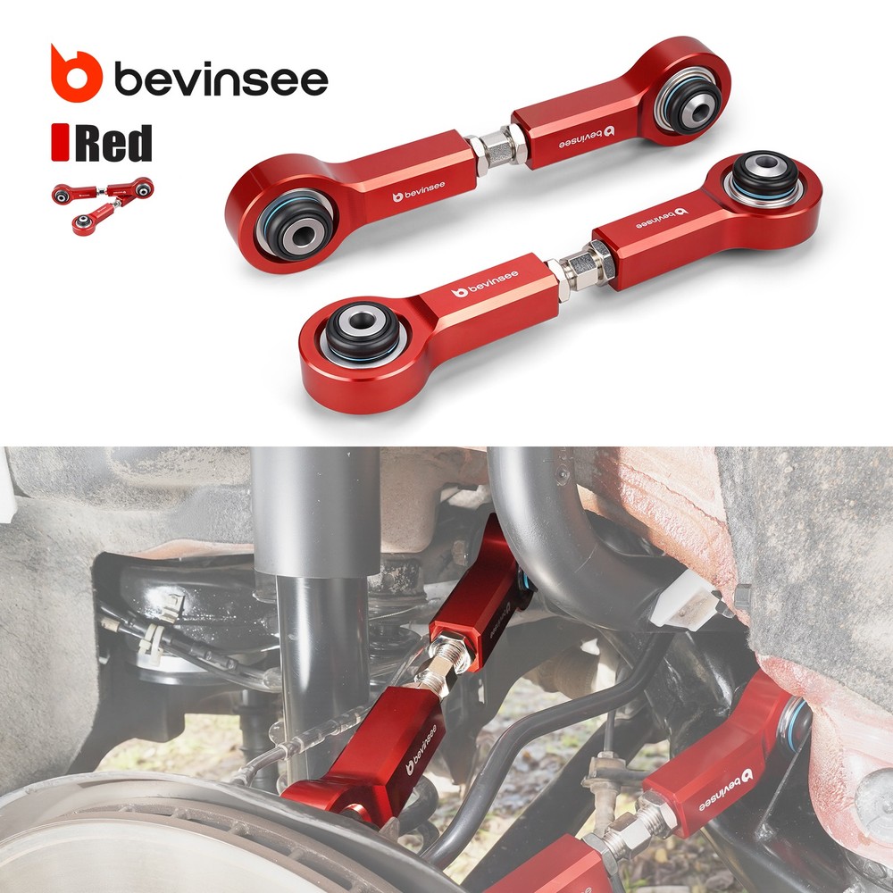 Pair Adjustable Rear Camber Arm Kit For BMW E81 E82 E87 E88 E90 E91 E92 E93