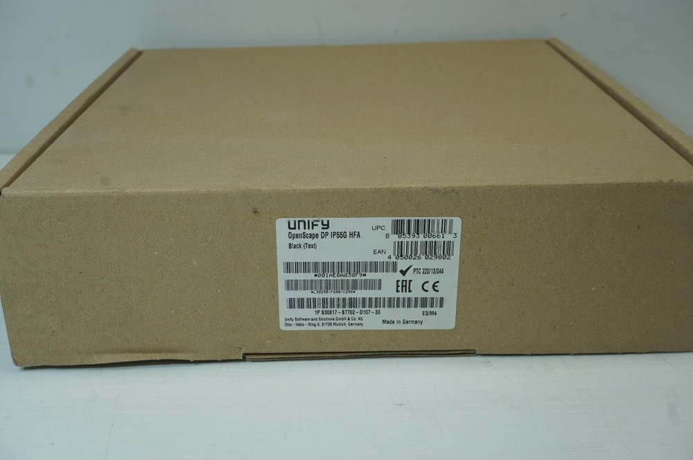 UNIFY Openscape IP55G HFA Phone Black