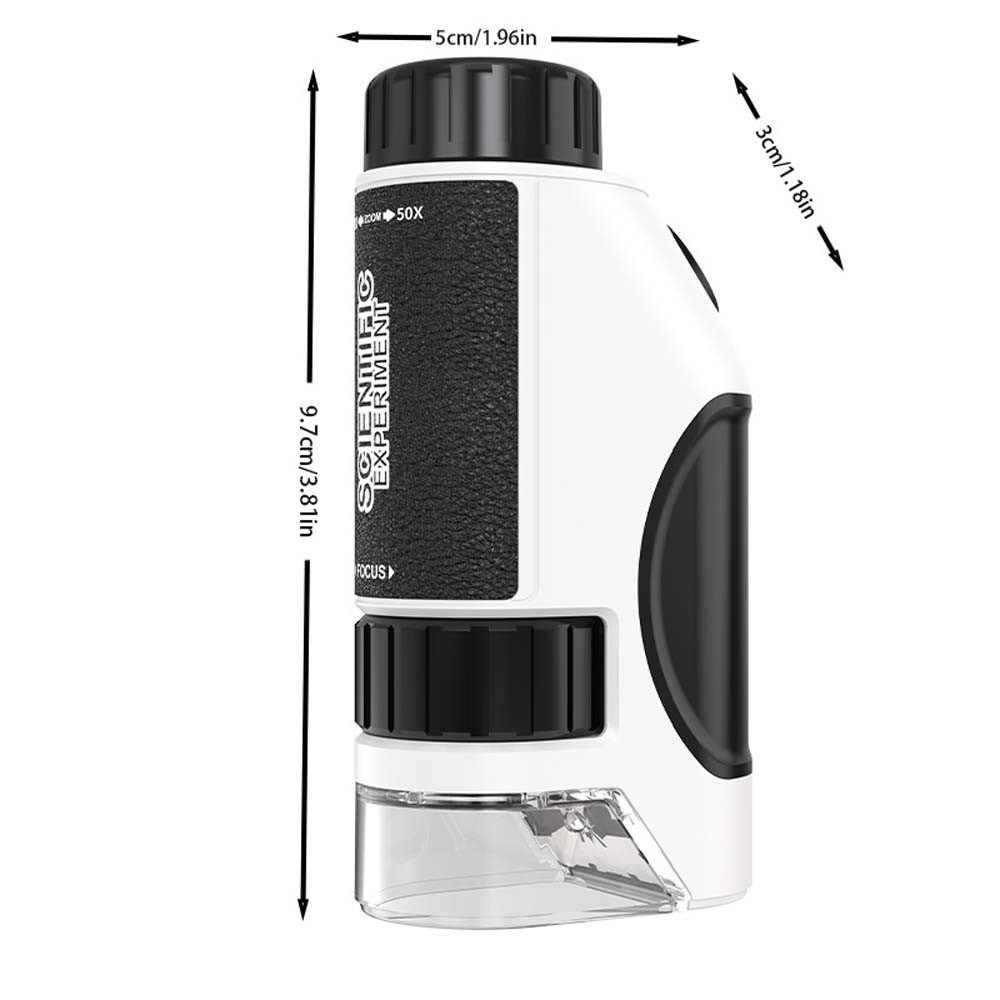 9.7in Little Scientist Microscope Handheld Mini Microscope Portable Microscope