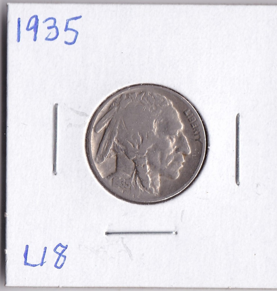 1935 Buffalo Nickel L18