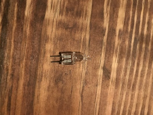 Microscope Bulb Halogen Bulb Pin 6V 20W (2 Pack)