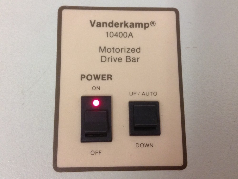 Vanderkamp - Model #10400A - Motorized Drive Bar