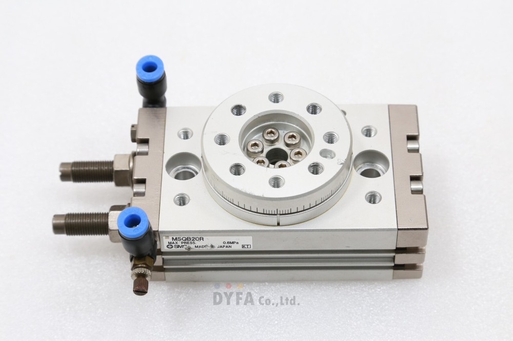 SMC Used MSQB20R Rotary Table Rack & Pinion Style Basic Type CYL-ROT-I-62=IB15