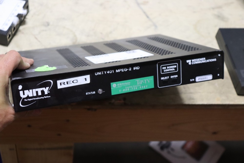 Wegener Unity 401 MPEG2 Satellite Receiver