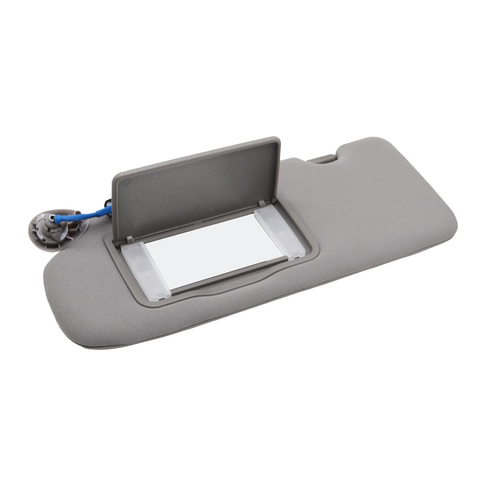 FOR 2017-2022 Honda CR-V Left Driver Side Interior Sun Visor Gray W/Mirror Light