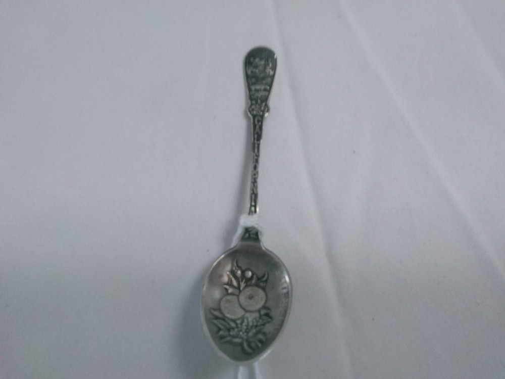 Miniture Engraved Sterling Spoon