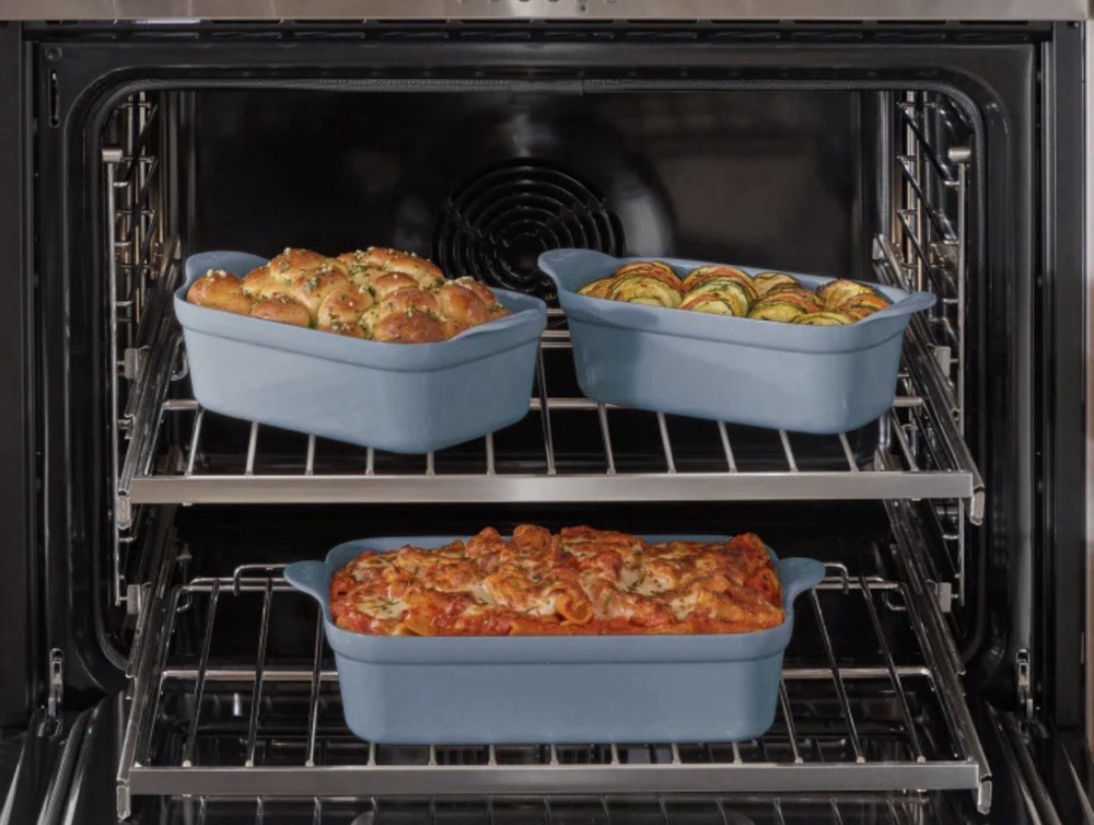 Our Place Five Piece Bakeware Set Blue Salt