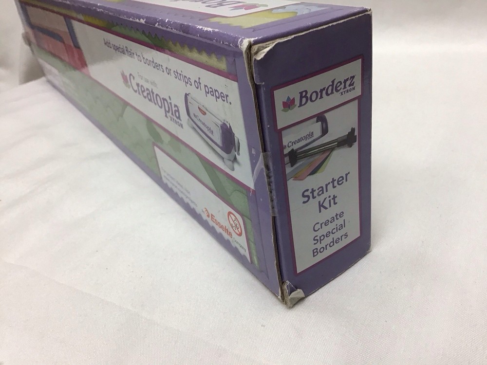 Xyron Borders Emboss Rollers for Creatopia Floral Design Flowers Embossing