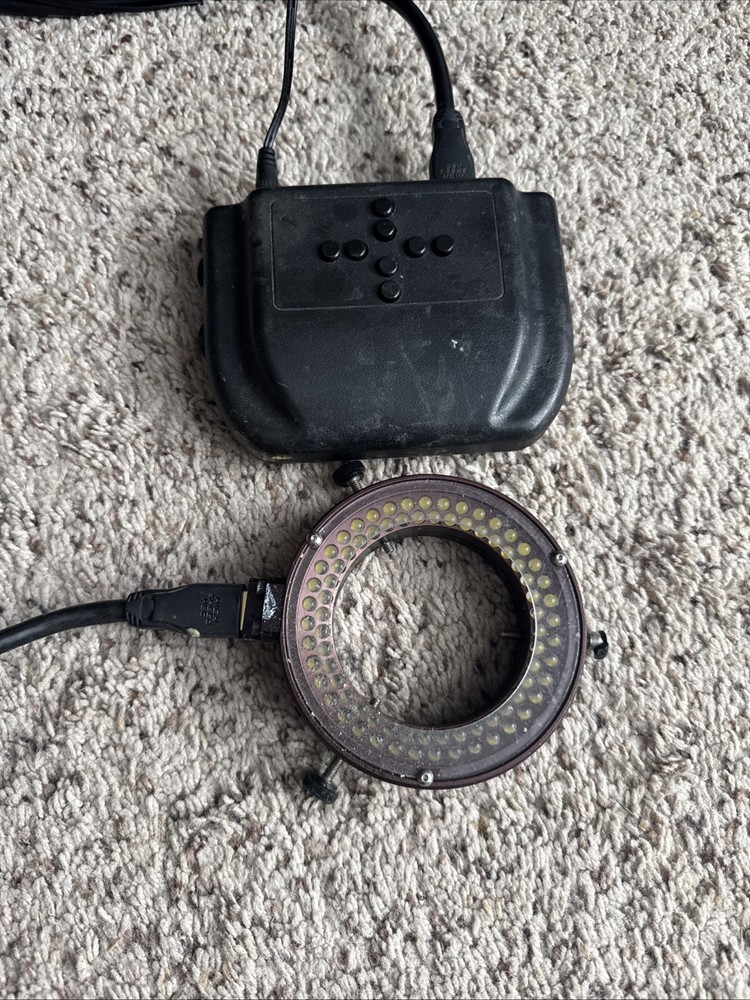 (Works) Luxo Microscopes By Unitron 18743 - Dimmable LED High Output Ring Light