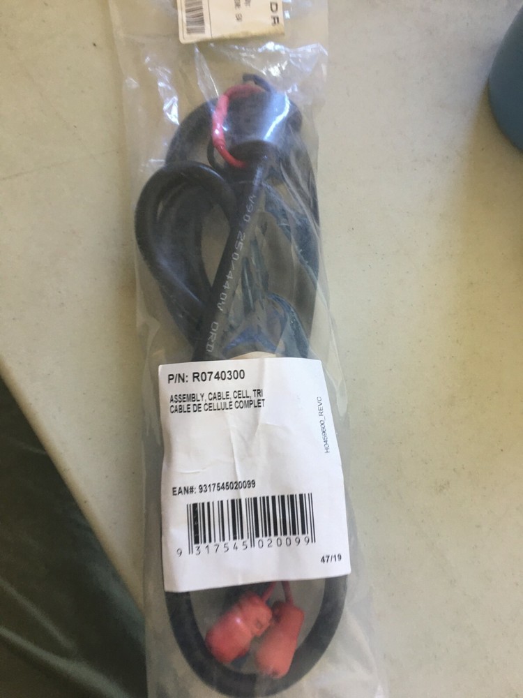 Zodiac tri chlorinator output cell cable assembly lead set compact mid large
