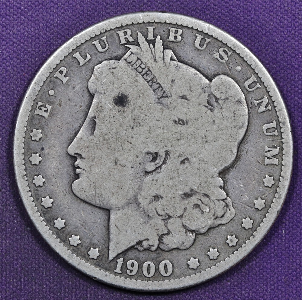 1900-o Morgan Silver Dollar.  VAM.  Micro "o".  206558