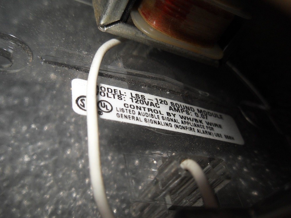 1 FEDERAL SIGNAL LSS-120 STACK LIGHT SOUND MODULE