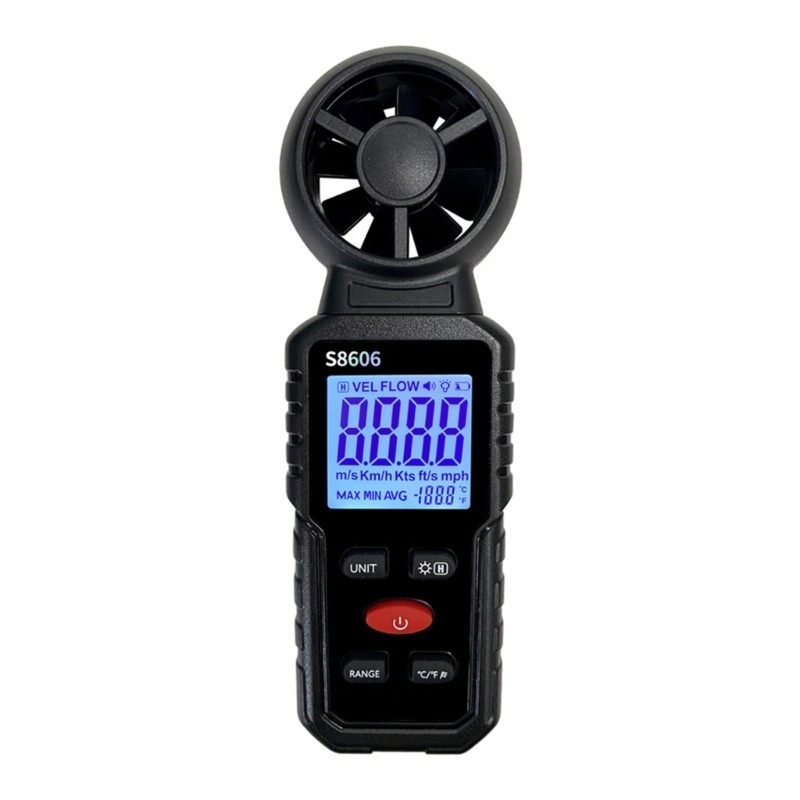 Immediate Data Anemometer Featuring Recording Function & Clear Digital Readout