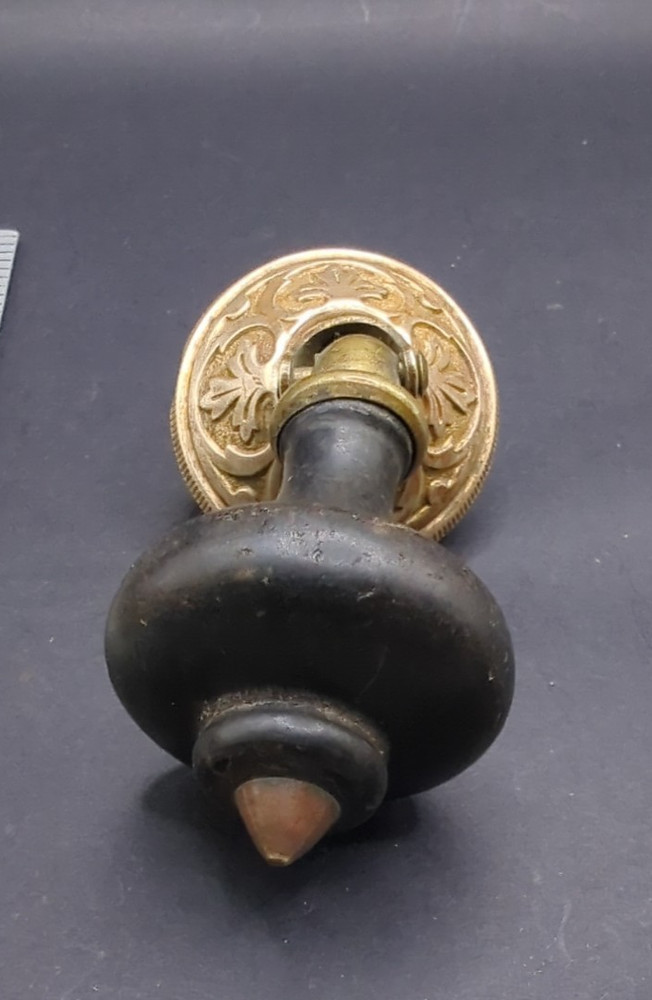 RARE ANTIQUE TEARDROP WALNUT EBONIZED VICTORIAN PULL PRICED PER PULL BEAUTIFUL