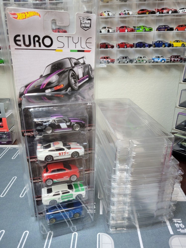 Hot Wheels Mainline 5 Pack Protectors ×15