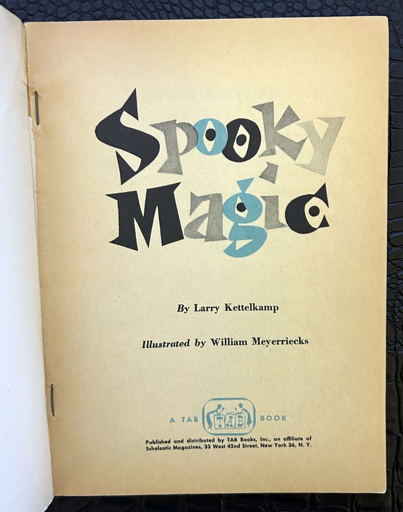 Larry Kettelkamp Spooky Magic