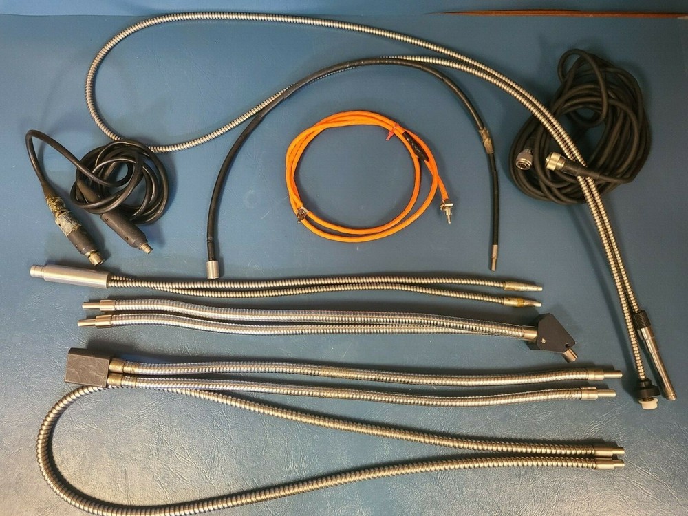 Schott Fiber Optics BUNDLE Gooseneck Light Guides Boroscope Light Source