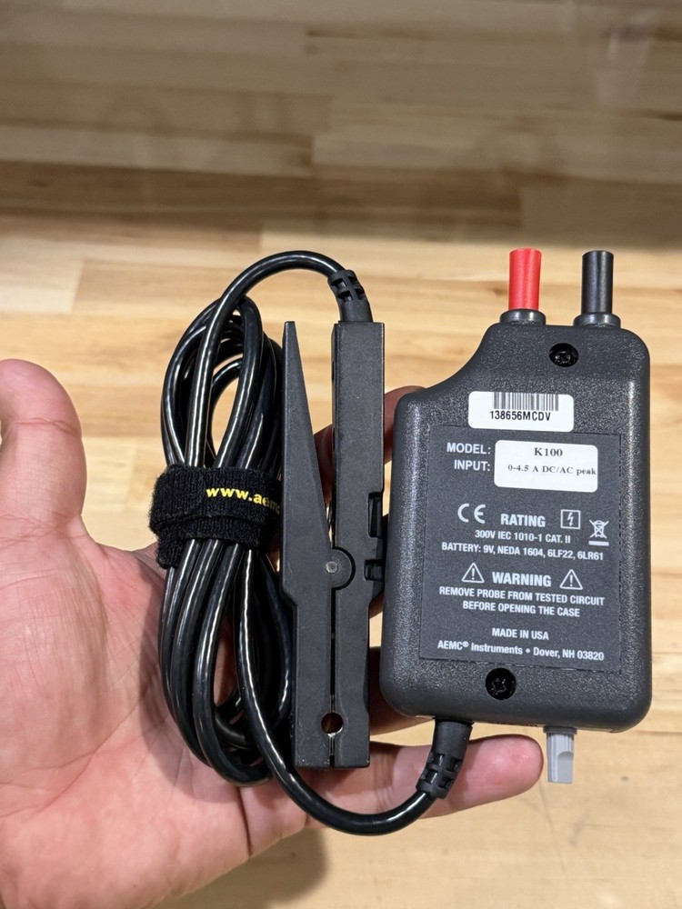 AEMC MODEL K100 DC/AC MICROPROBE (TESTED) NEW / SHIPS FAST