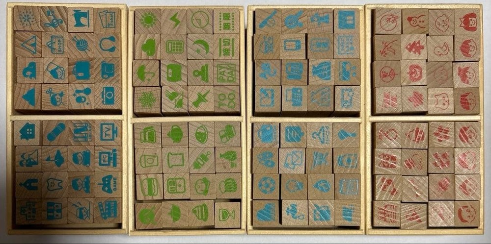 Felissimo stamp set #6fc35f