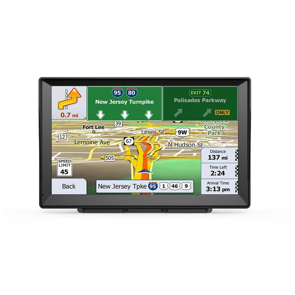 Reliable Truck GPS Navigation System with Voice Commands and Touchscreen