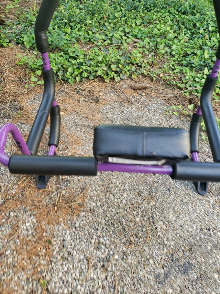 Original Purple Ab Roller Plus Crunch Rocker For Abdominal Exercise Stabilizer