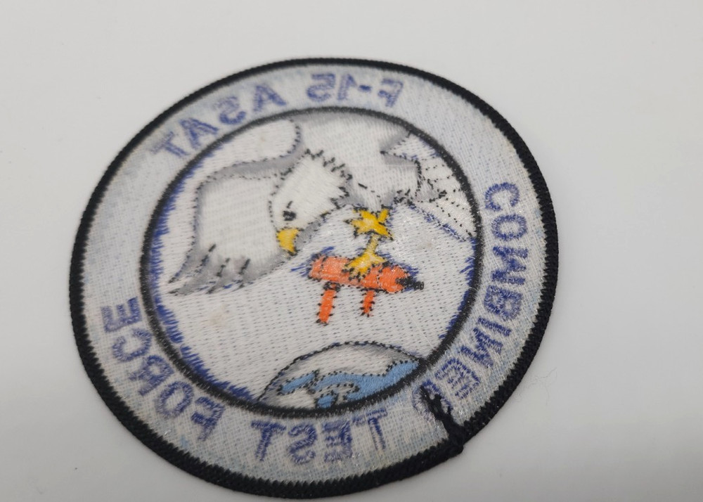 F-15 ASAT Combined Test Force 4" Patch USAF