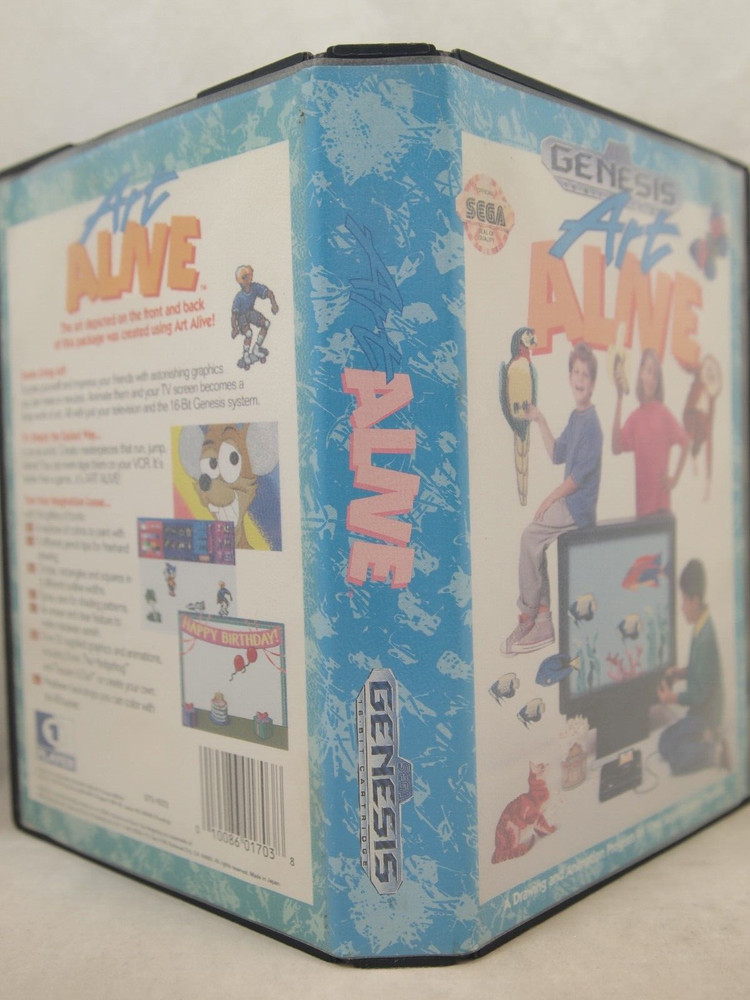 Art Alive Case (SEGA Genesis) Authentic BOX ONLY