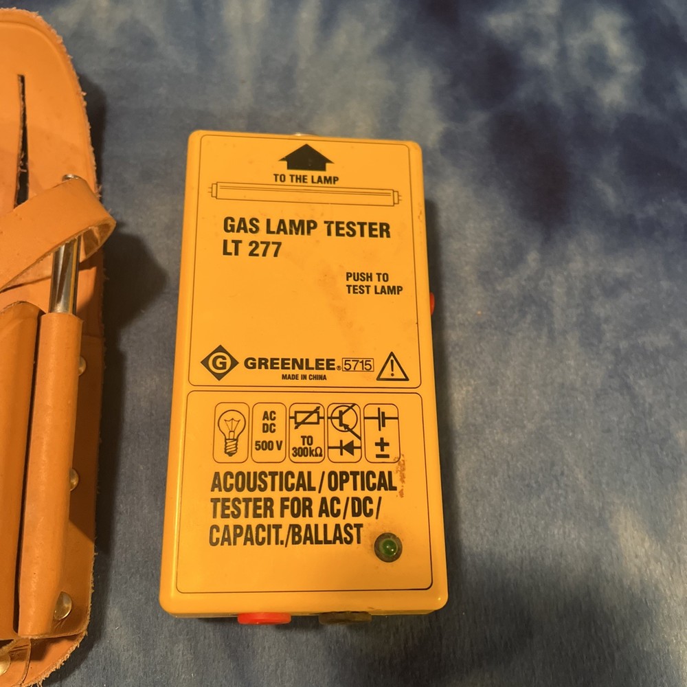 BEHA LT-277 Gas Lamp Tester