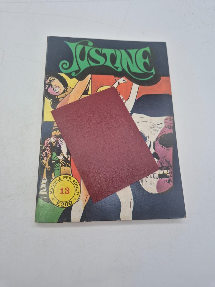COMIC JUSTINE N 13 Ed. SIE EXCELLENT CONDITION
