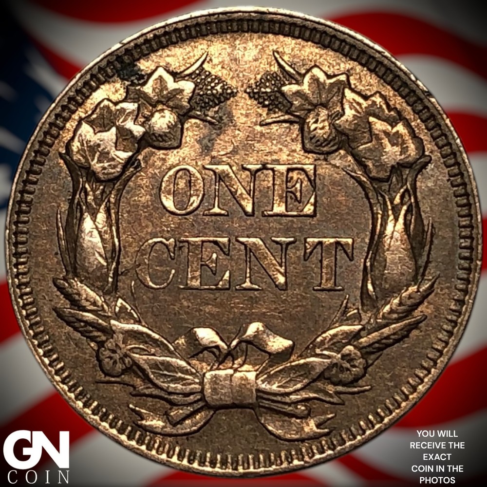 1857 Flying Eagle Cent Penny Z2835