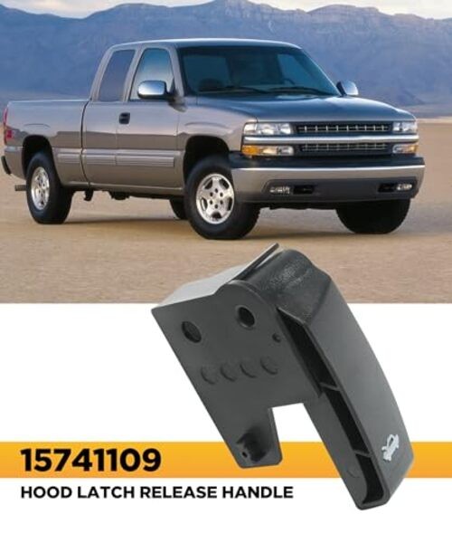 Hood Release Handle,Hood Latch Release Pull Handle,Car Accessories Automotive