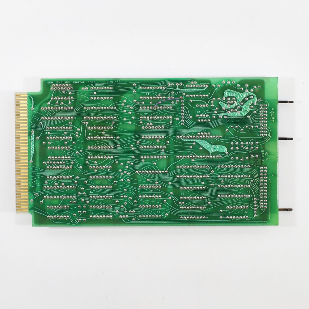 New England Digital Synclavier D160-486 Computer Bin Card