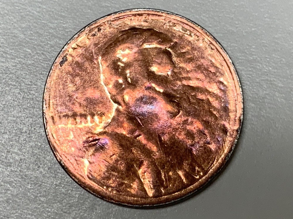 Lincoln Shield Cent. Capped die Error.