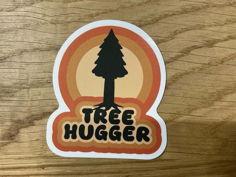 Tree Hugger Outdoors Sticker Travel Decal