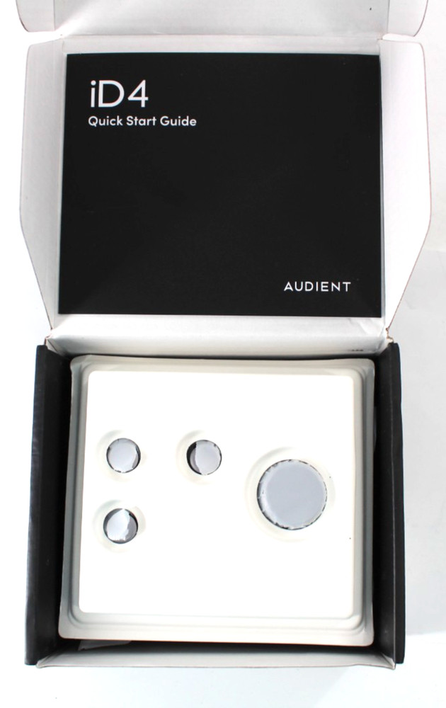 Audient iD4 MKII USB-C 2x2 Audio Interface - Black - New