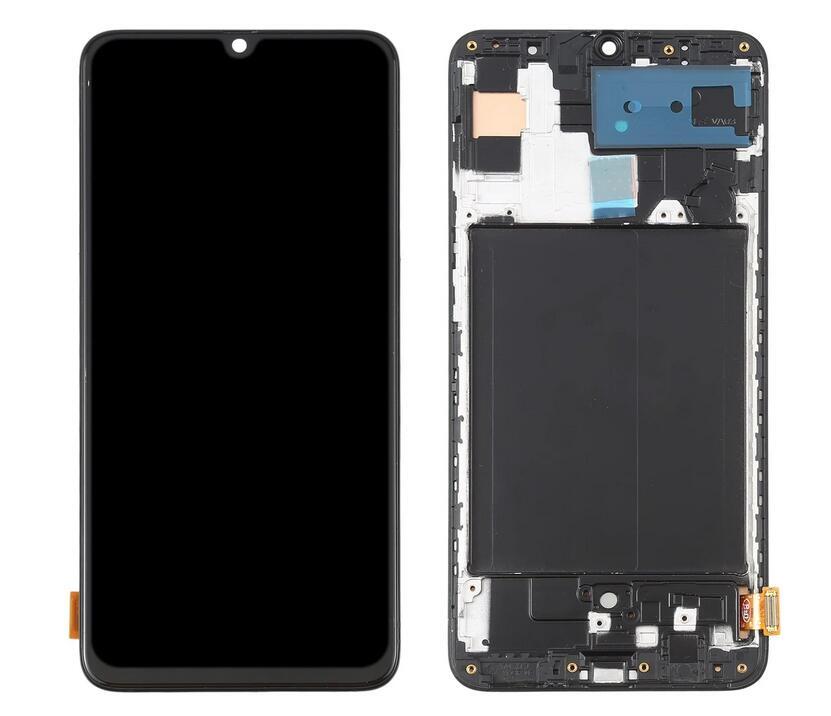 For Samsung Galaxy A70 A705 LCD Display Touch Screen Digitizer Frame Replacement