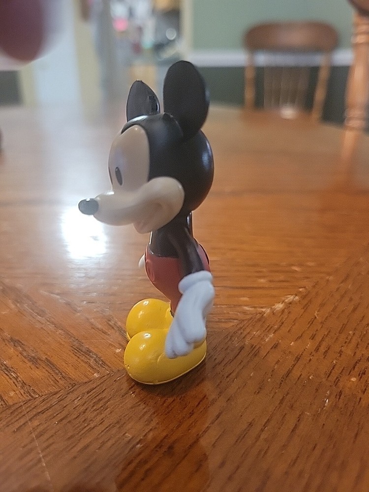 Disney MICKEY MOUSE Figure 3" Bends at legs