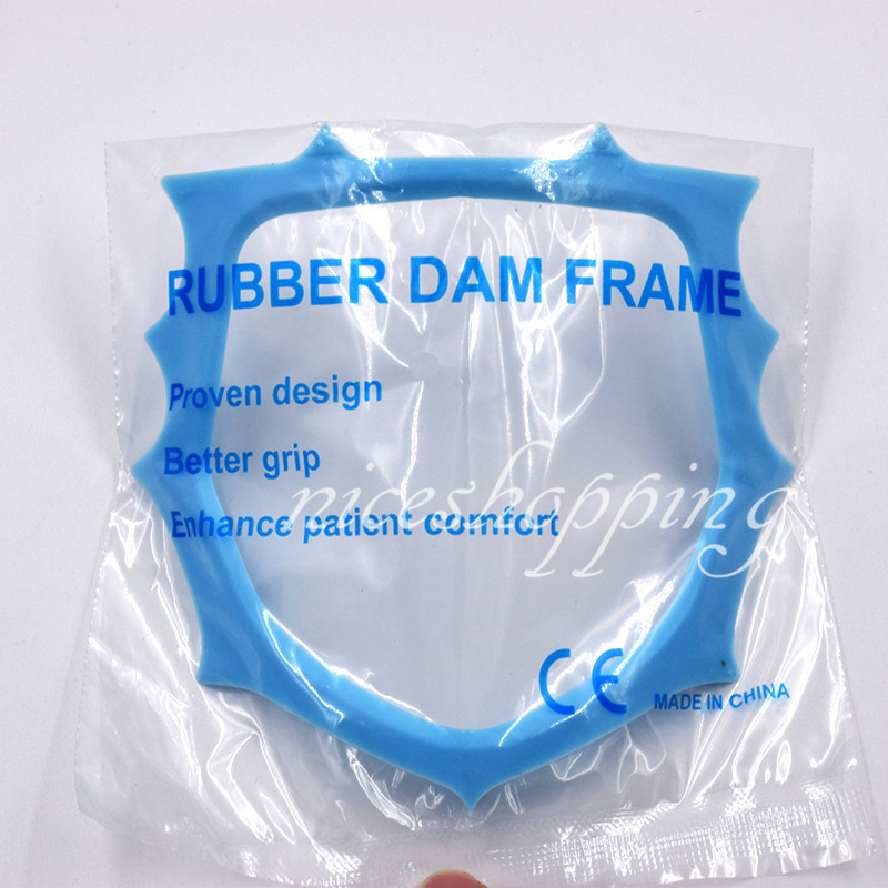 Dental Dam Frame Holder Autoclavable Barrier Bracket Support Plastic Rubber