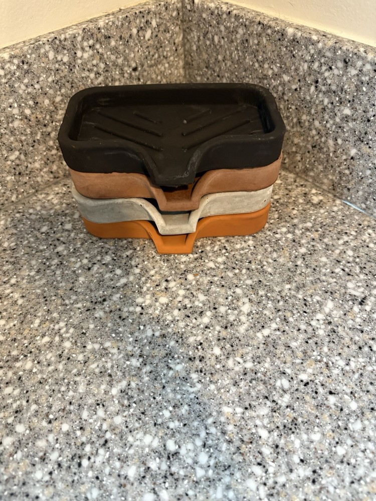 Handmade Cement Soap Holder