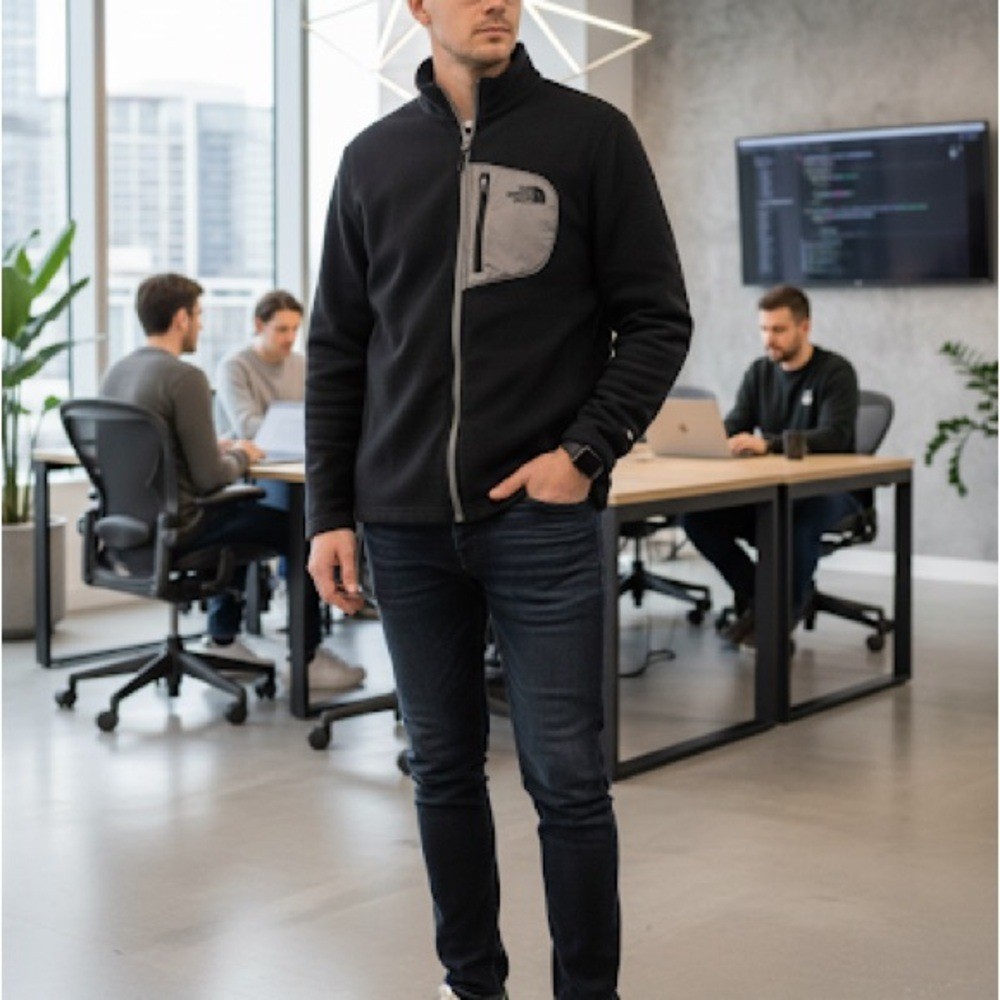The North Face Black Fleece Jacket