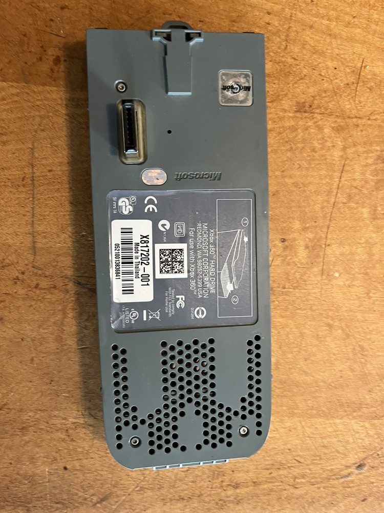 Official Microsoft Xbox 360 60GB External Hard Drive!