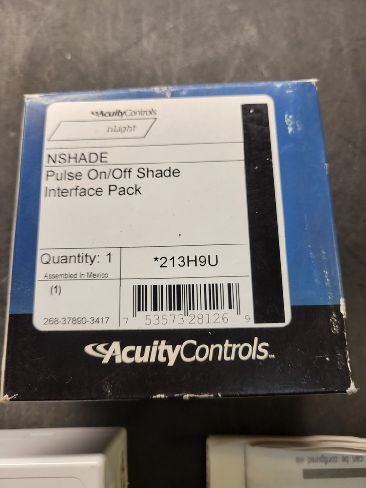 Acuity Controls Nshade 213H9U Pulse On/Off Shade Interface Pack.