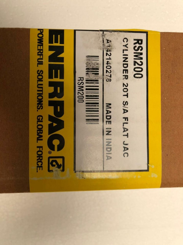 Enerpac RSM 200 Low Profile Hydraulic Cylinder Flat Jac 20 Tons Capacity