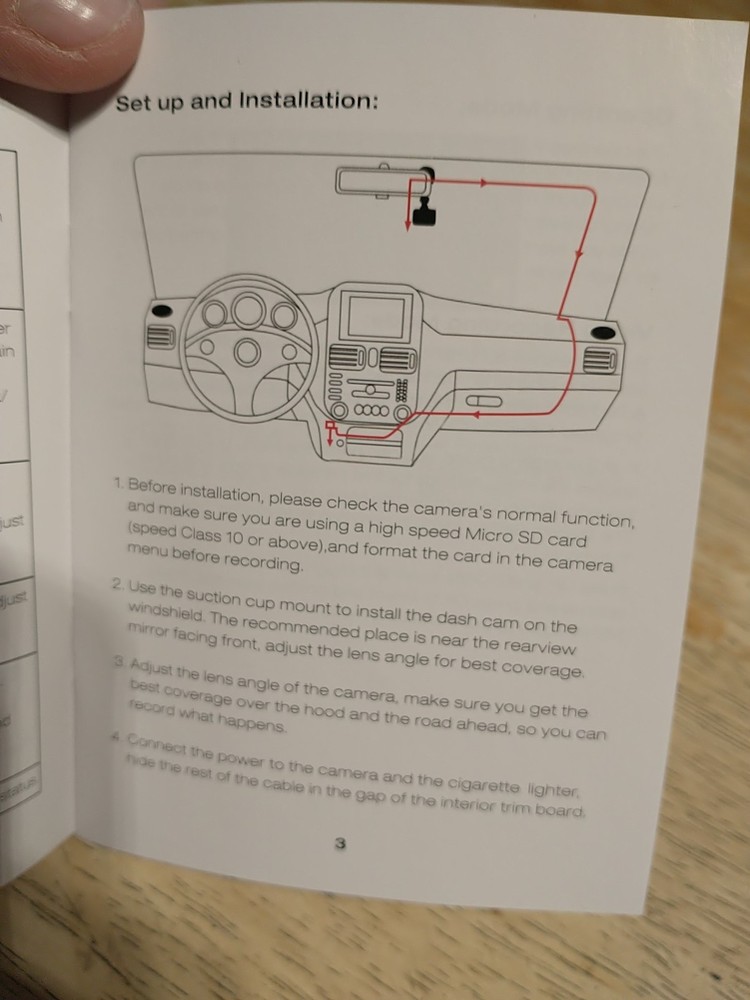 DC18 Dashcam Dual Camera