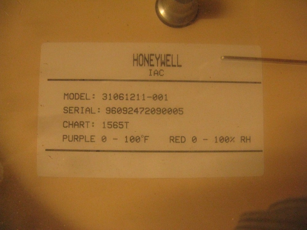 Honeywell Model 61 Relative Humidity Temp Recorder *NEW*
